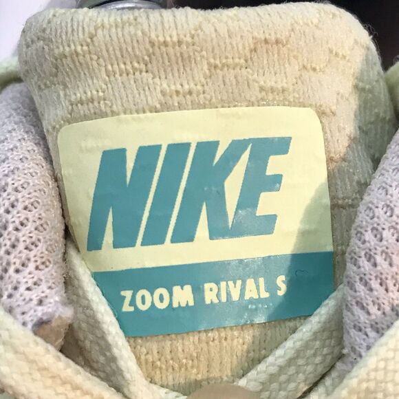 Nike Zoom Rival S 9 Track Spikes Men's 12 Barely Volt Hyper Orange 907564-701 - Picture 12 of 13